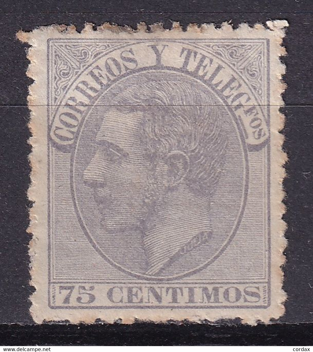 1882 ALFONSO XII 75 Cts NUEVO*. VER - Nuevos