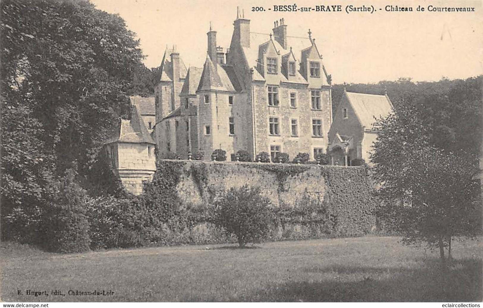 Bessé Sur Braye          72        Château De  Courtenveau            (voir Scan) - Autres & Non Classés