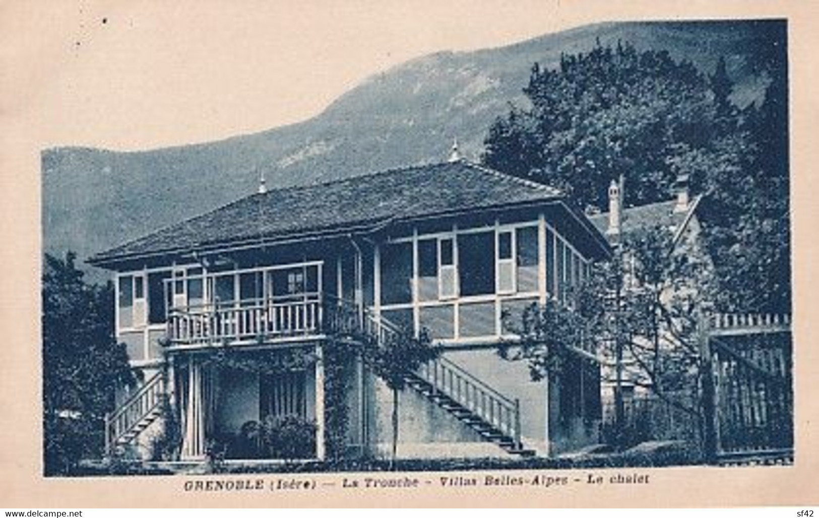 LA TRONCHE                        VILLA BELLES ALPES. LE CHALET - La Tronche