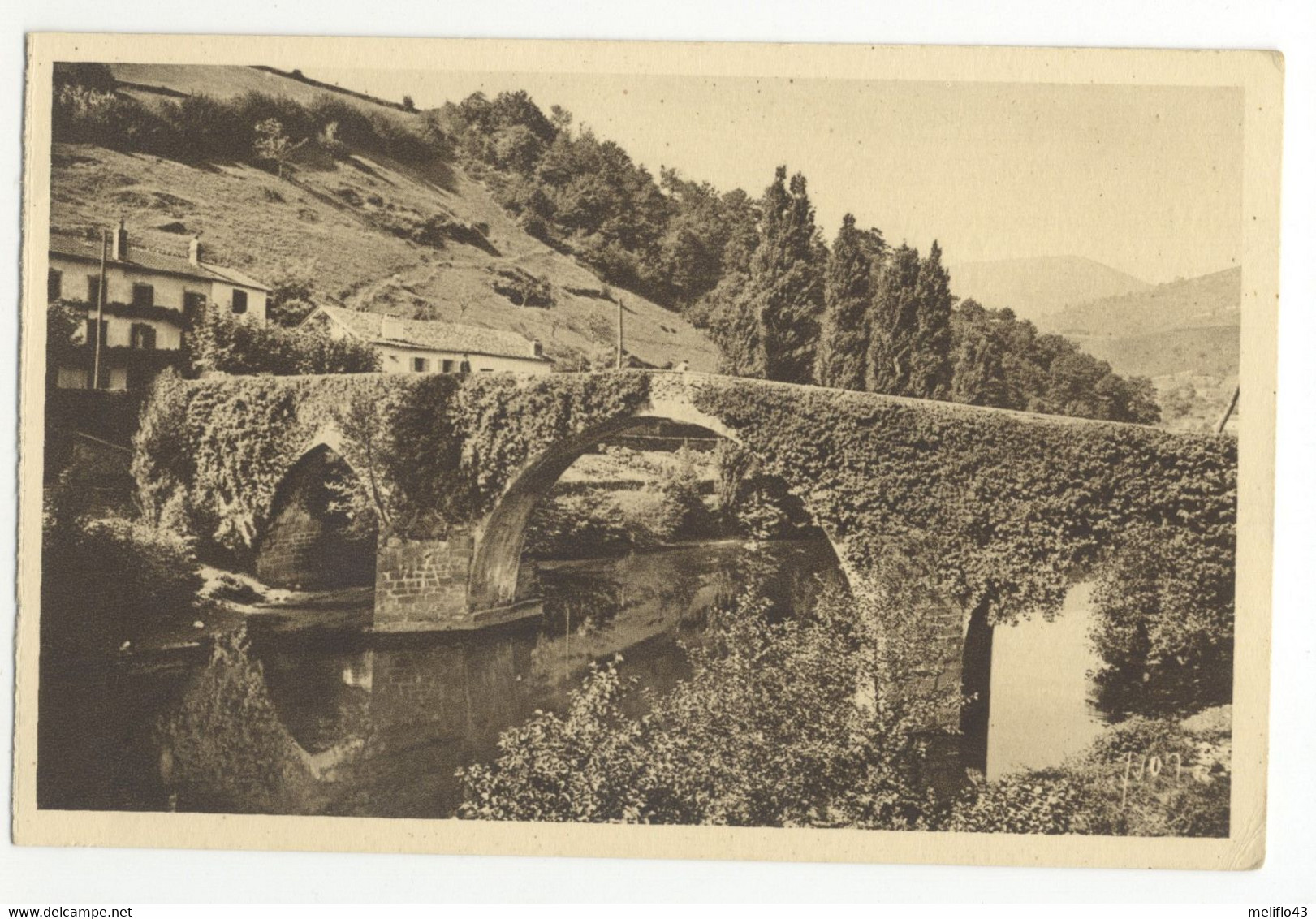 64/CPA -  Bidarray - Vieux Pont Sur La Nive - Bidarray