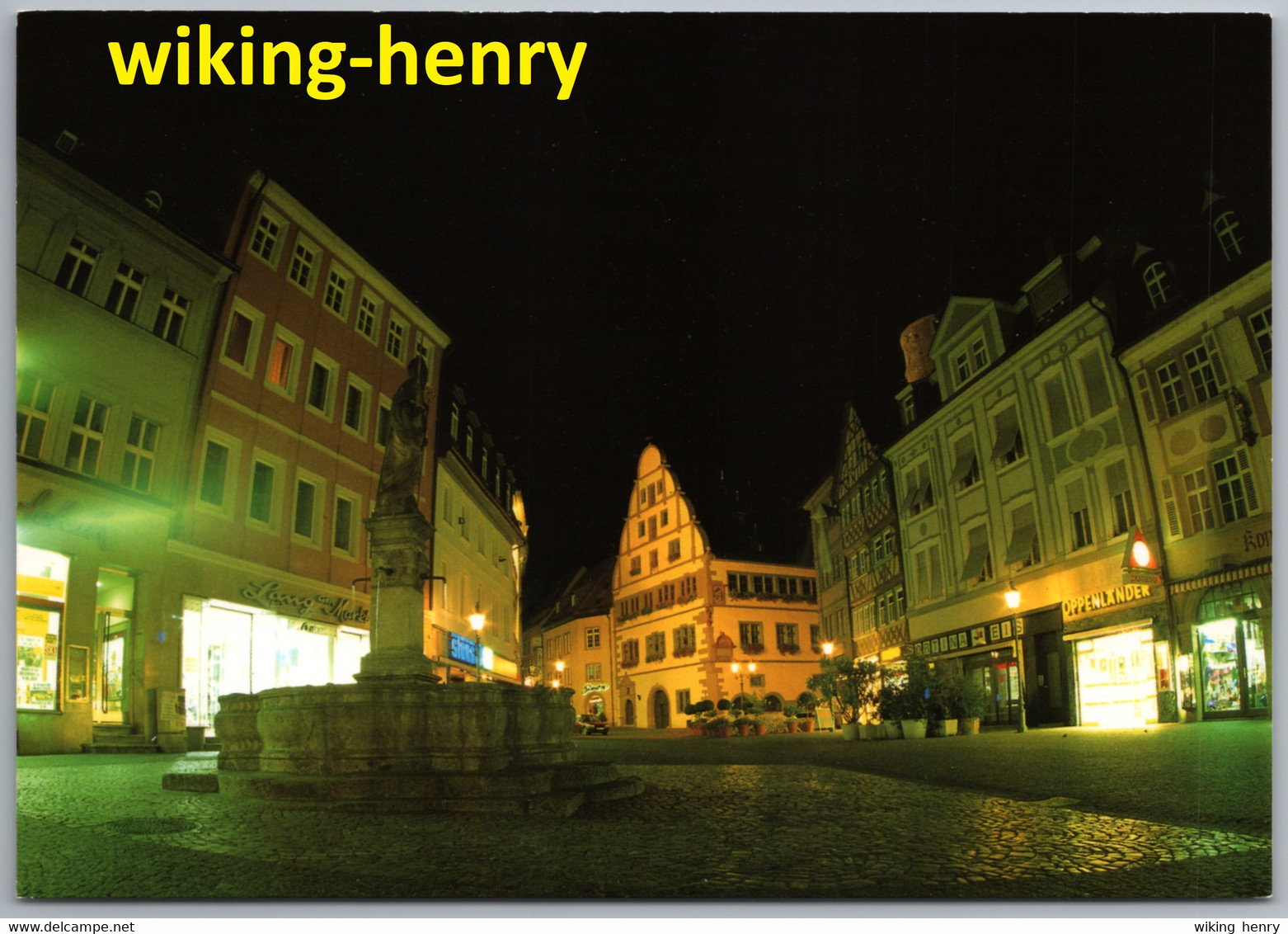 Kitzingen Am Main - Marktplatz 1   Am Abend - Kitzingen