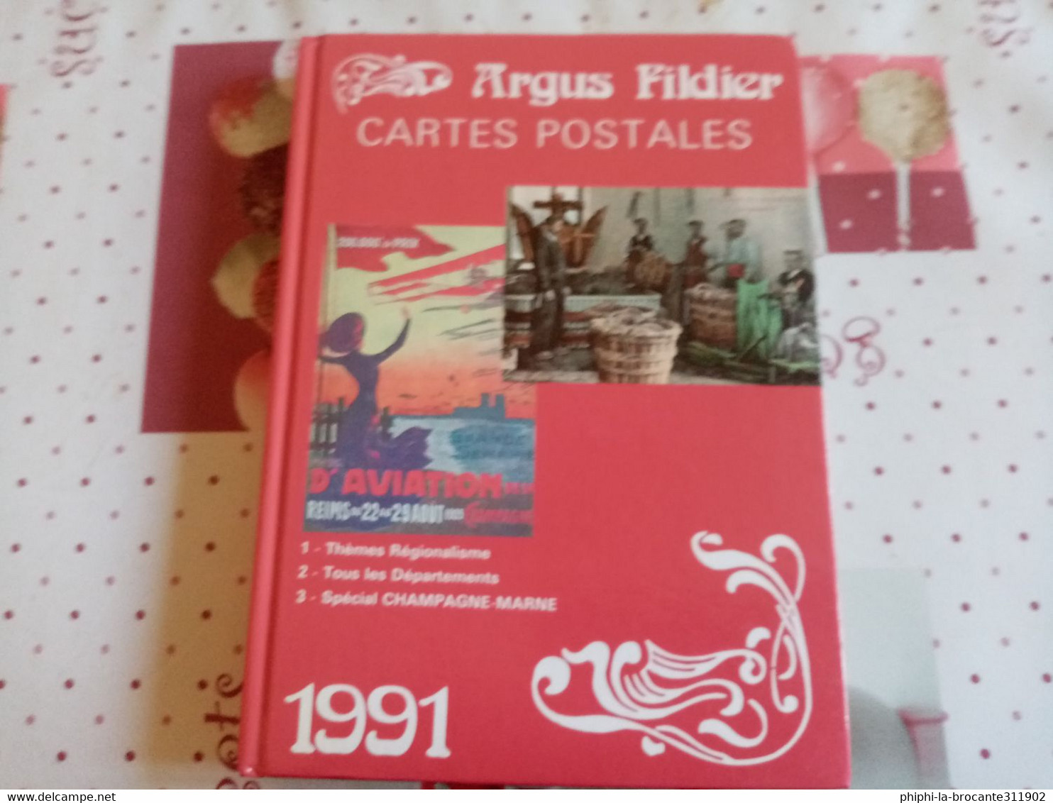 ARGUS FILDIER DE LA CARTE POSTALE 1991 - Books & Catalogues