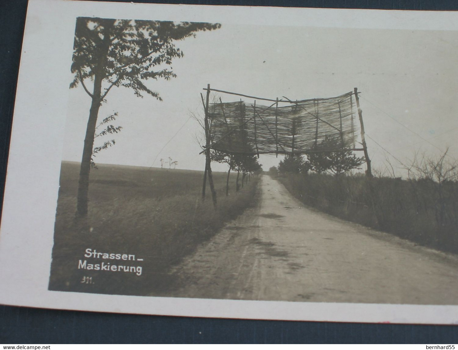 Cpa/AK Fotokarte Sehr Seltene Militärkarte Metz Strassen Maskierung Post. Gel. 19.8.16 Schwarz/weiß - Metz Campagne