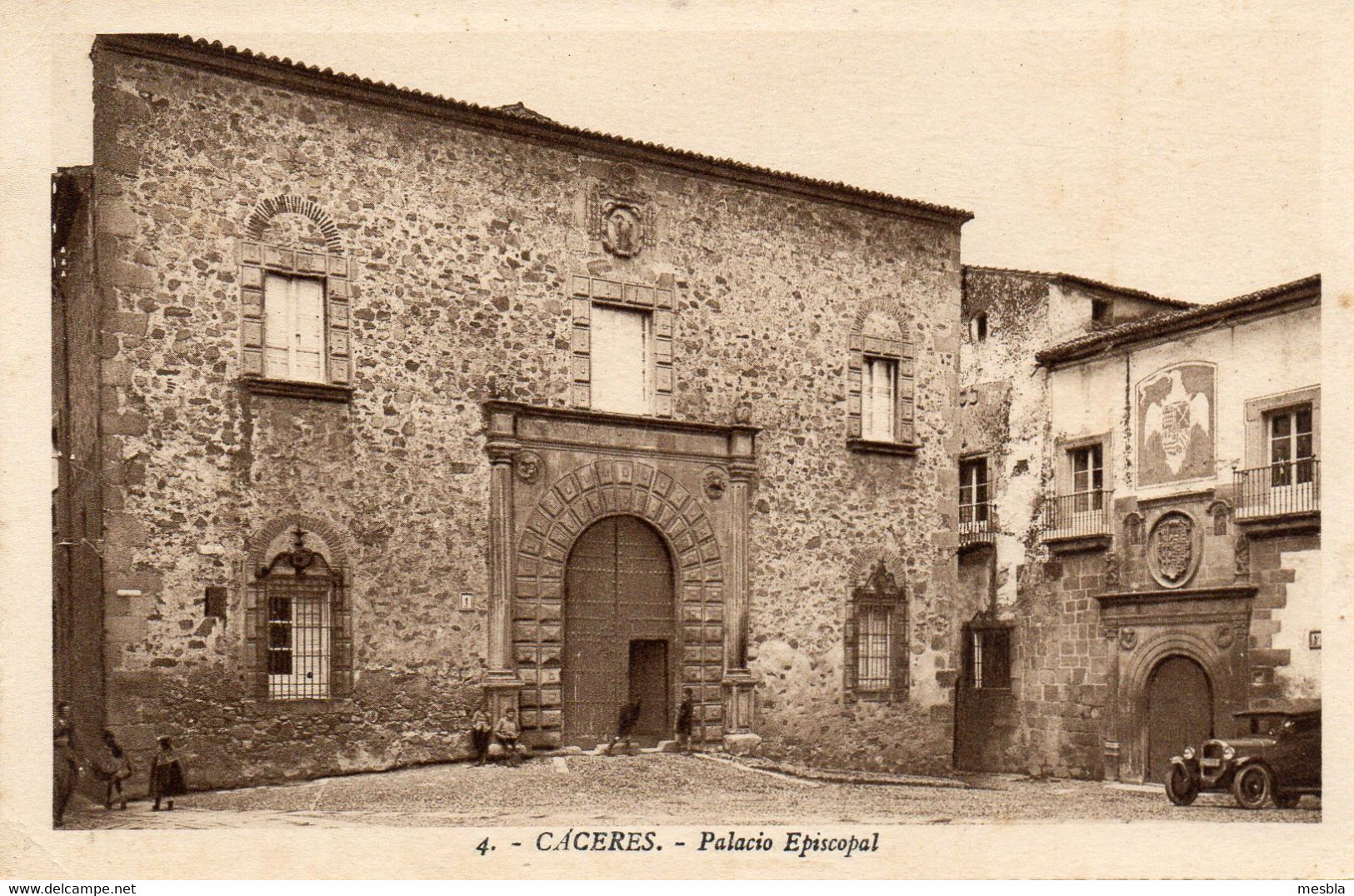 CPA -  CACERES  -  Palacio  Episcopal - Cáceres