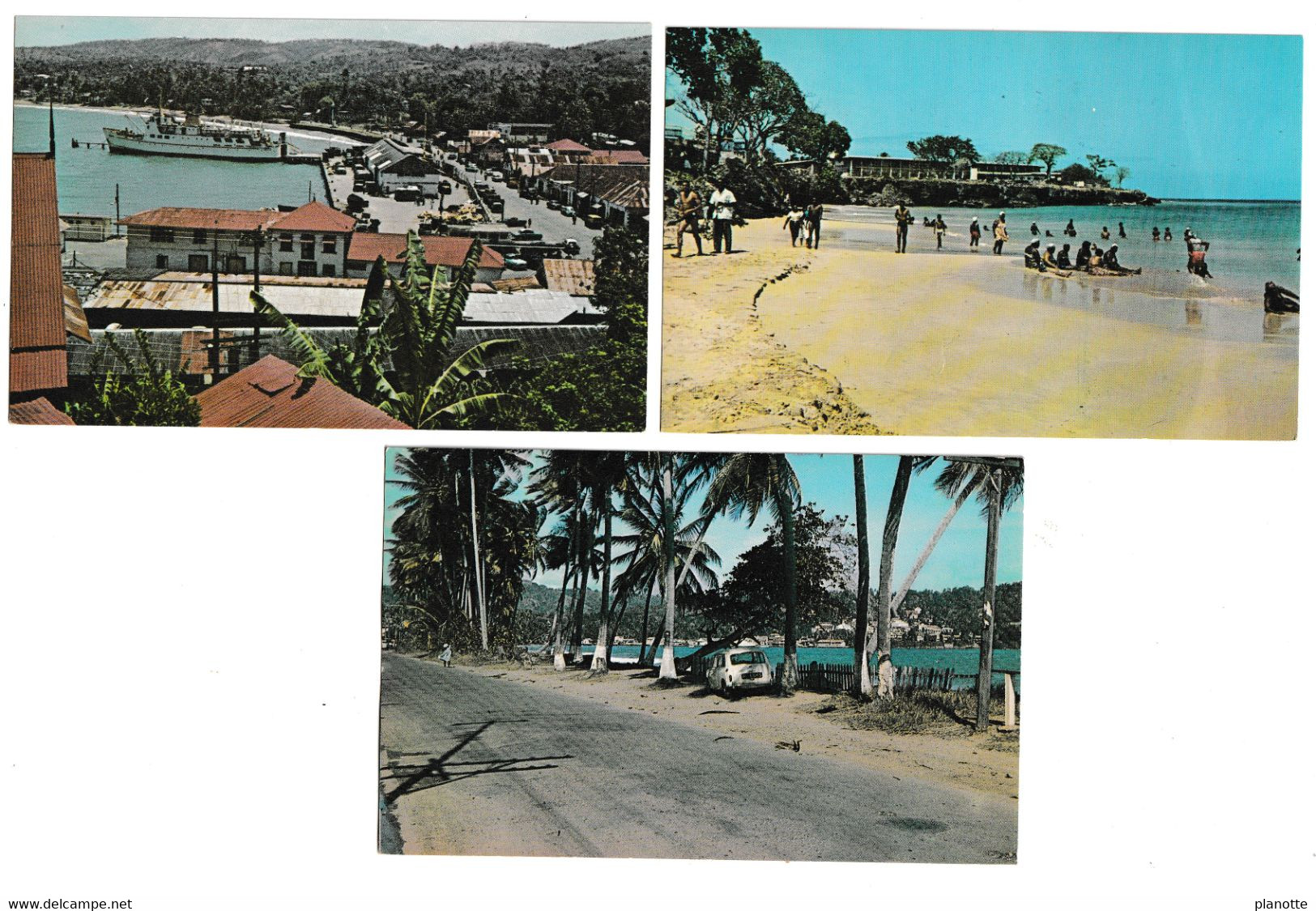 Greetings From TOBAGO-  3 Standart Pc 1960/70s - Trinidad