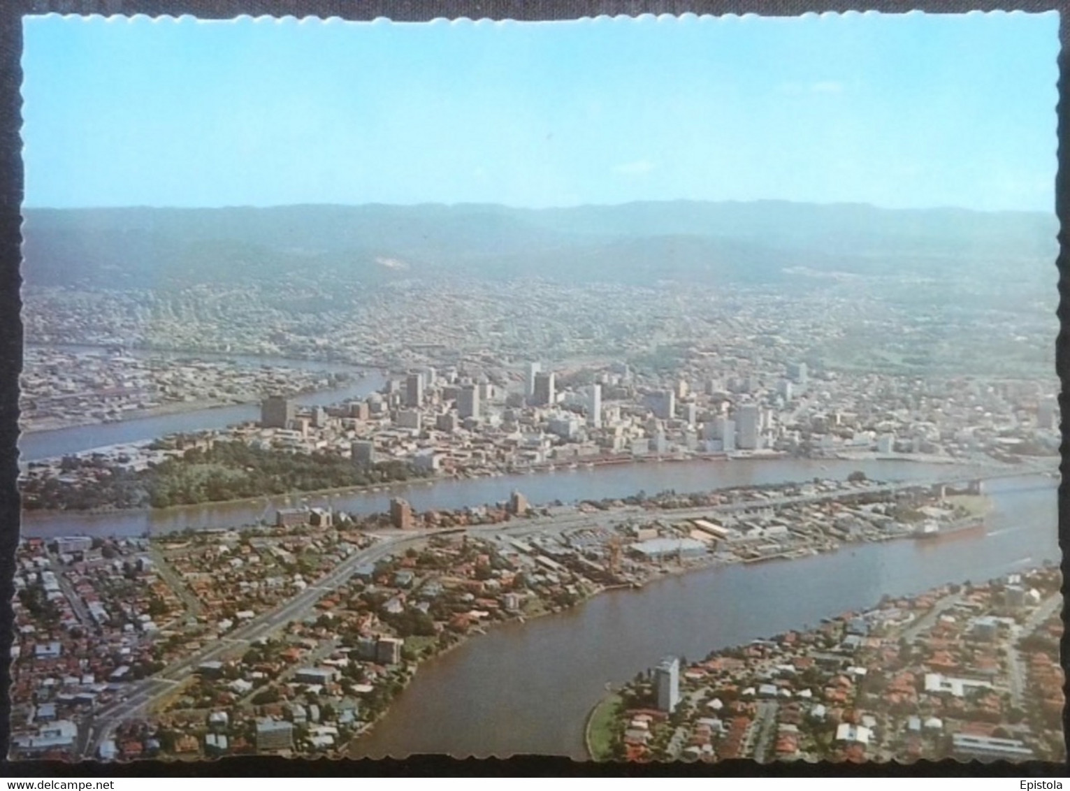 ► Cpsm BRISBANE Aerial View Australia - Brisbane