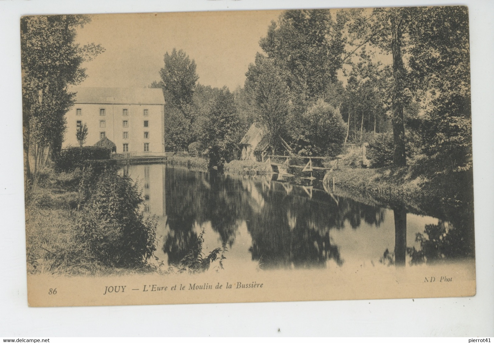 JOUY - L'Eure Et Le Moulin De La Bussière - Jouy