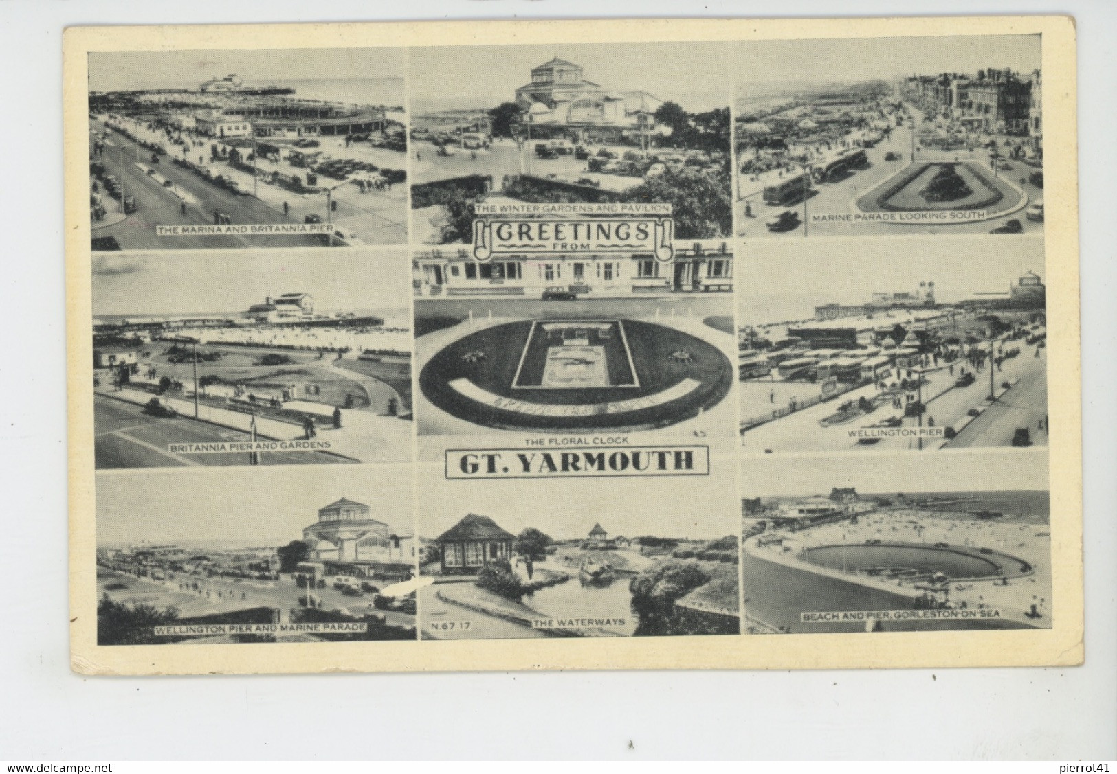 ROYAUME UNI - ENGLAND - Greetings From GREAT YARMOUTH - Great Yarmouth