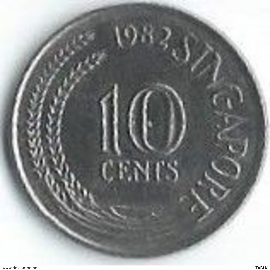 MM071 - SINGAPORE - 10 CENTS 1982 - Singapour