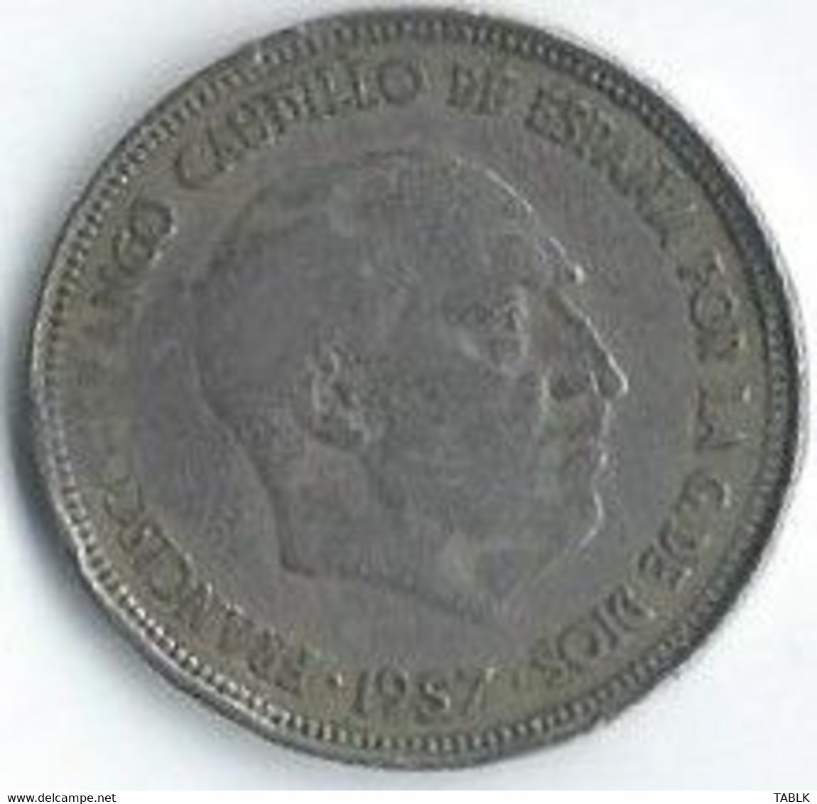 MM074 - SPANJE - SPAIN - 25 PESETA 1957 - 25 Pesetas