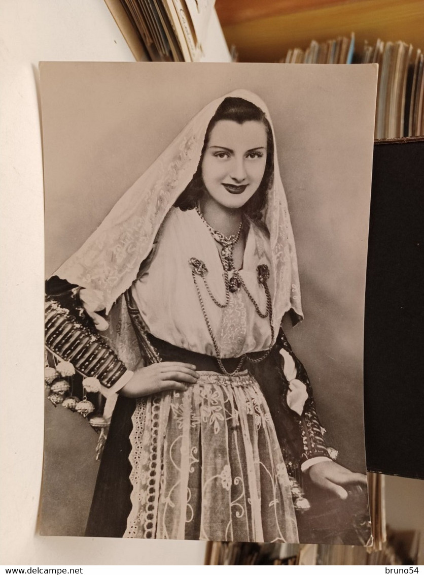 Cartolina Costumi Sardi Meana Provincia Nuoro 1955 - Nuoro