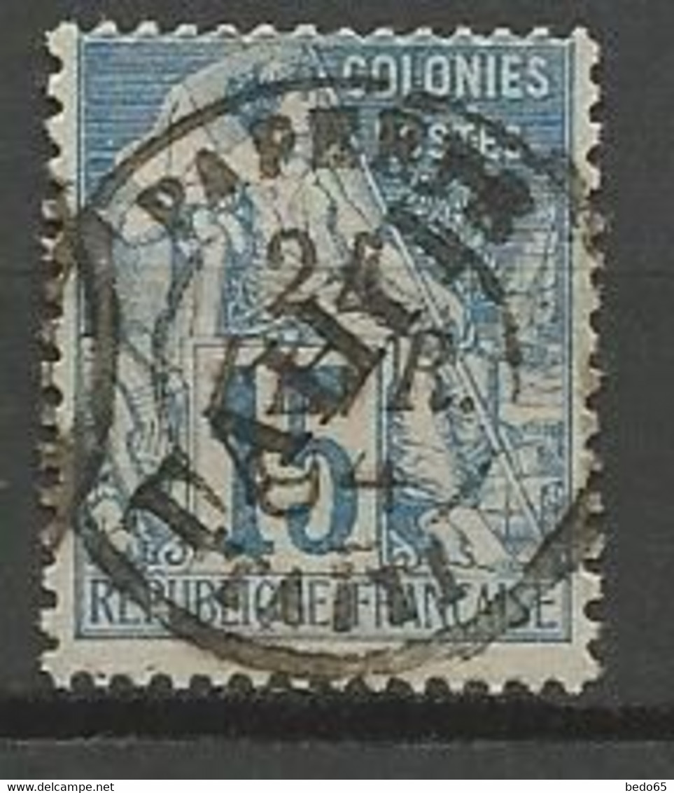 TAHITI N° 12 CACHET PAPEETE - Used Stamps