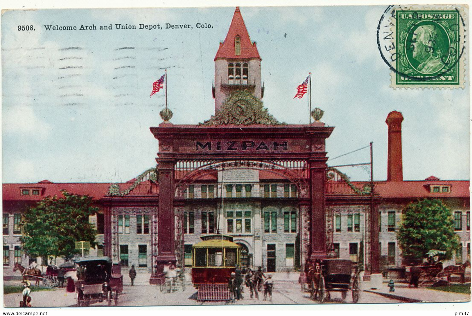 DENVER, CO - Welcome Arch And Union Depot - Denver