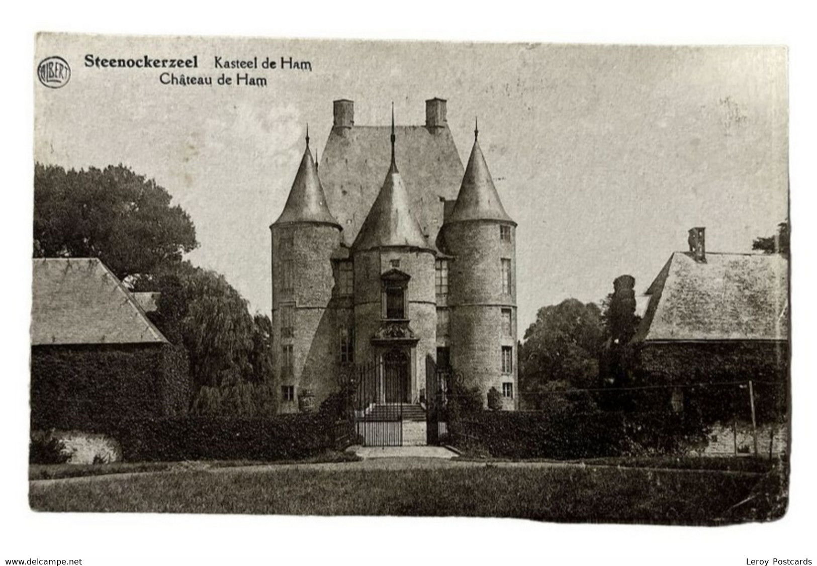 #1665 - Steenockerzeel, Kasteel De Ham 1934 - Steenokkerzeel