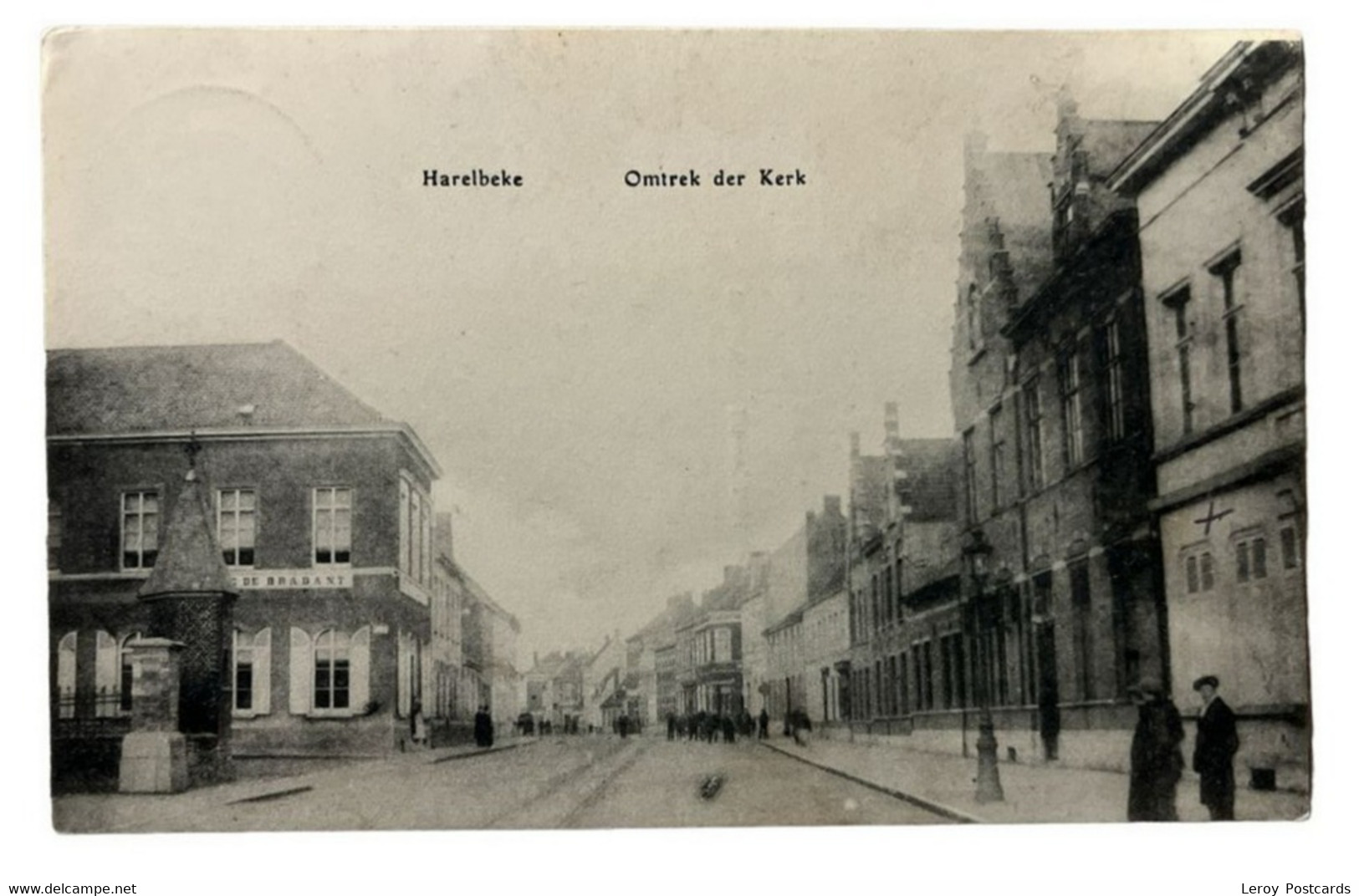 #1668 - Harelbeke, Omtrek Der Kerk 1918 - Harelbeke