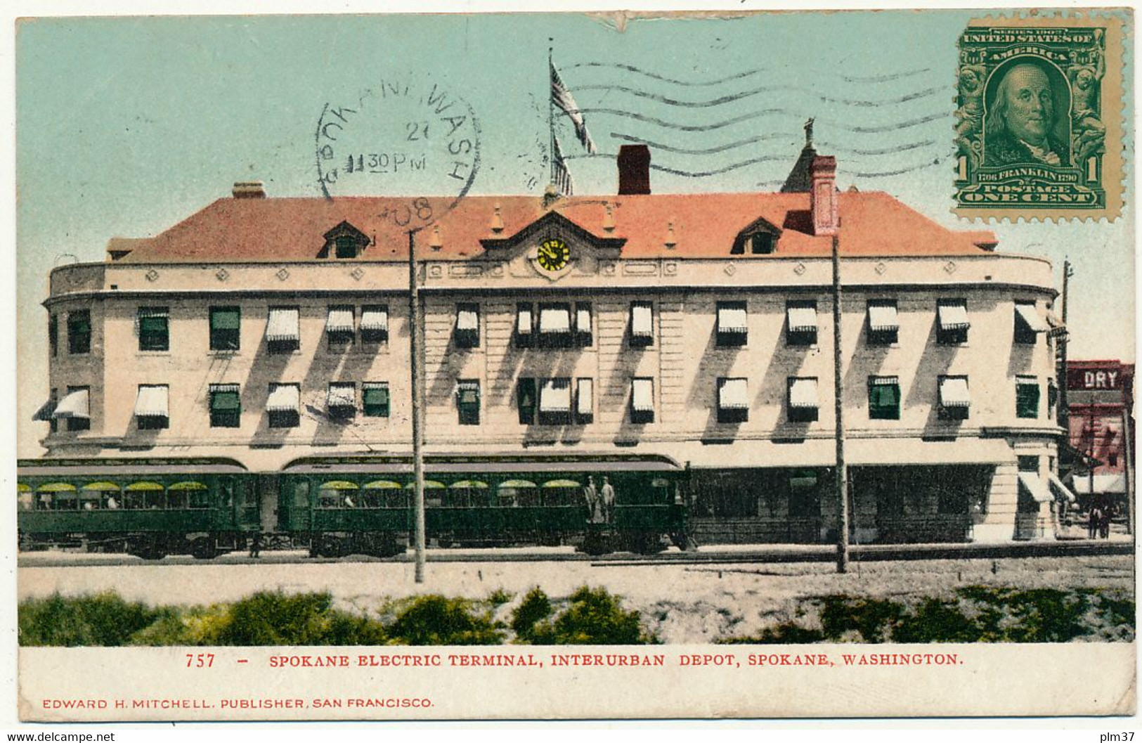 SPOKANE, WA - Electric Terminal, Interurban Depot - Spokane