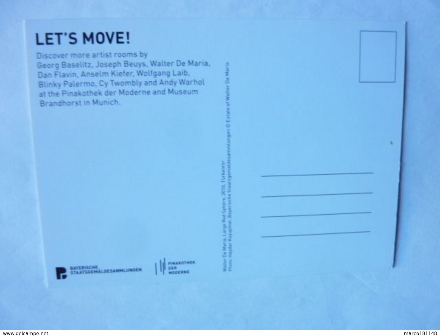 LET'S MOVE ! - Discover More Artist Rooms By Beuys,Laib....at The Pinakothek Der Moderne And Museum Brandhorst In Munich - Sculptures