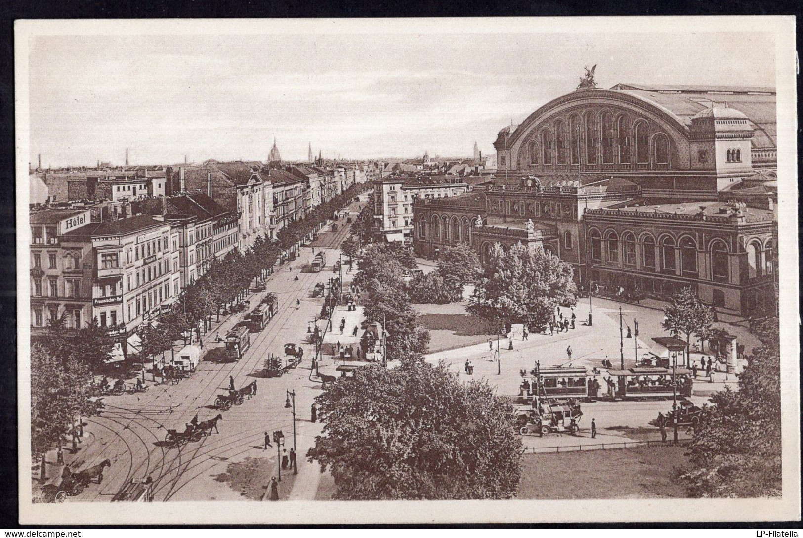 Deutschland - Circa 1910 - Berlin - Berlin Anhalter Bahnhof - Friedrichshain