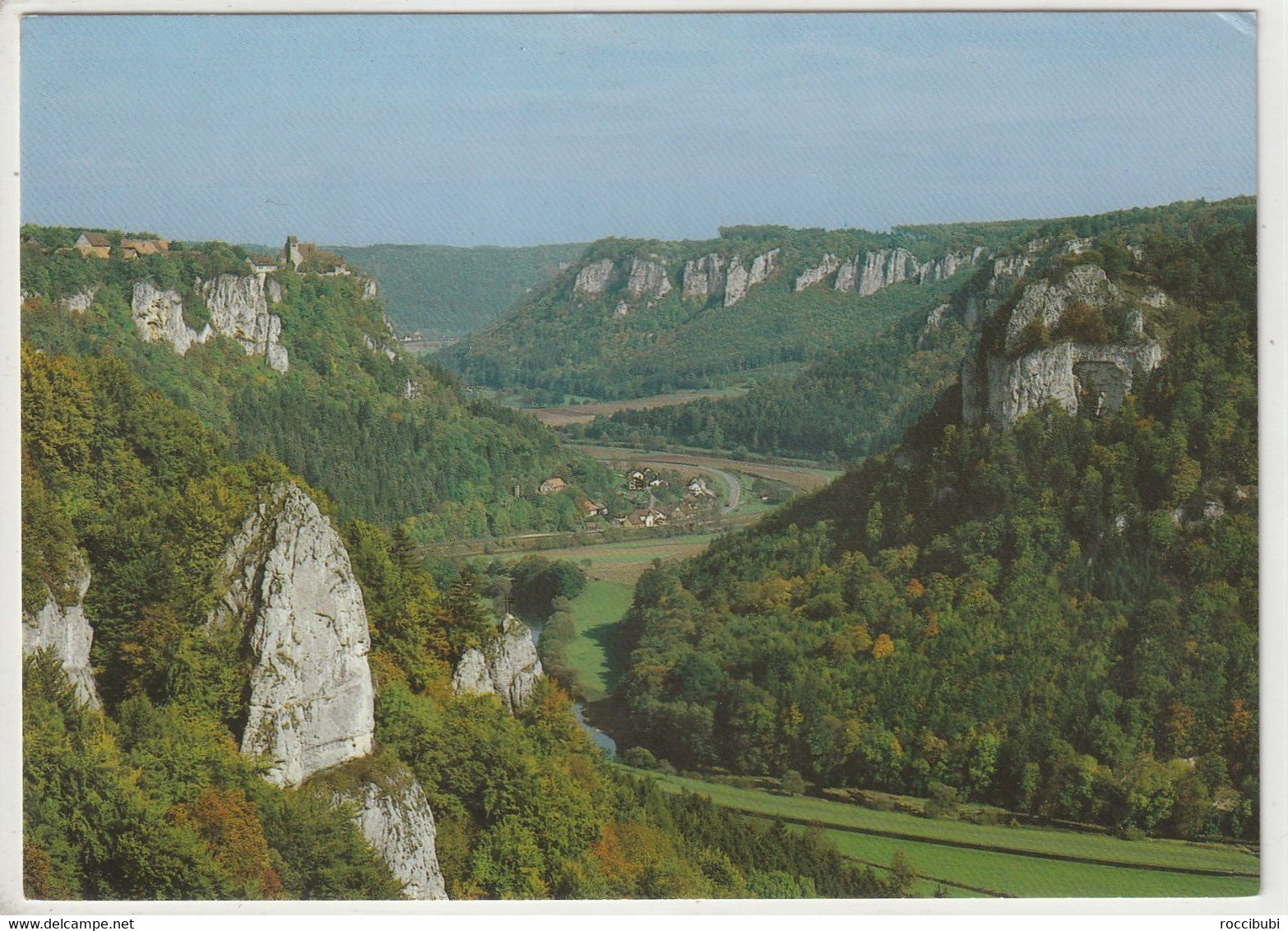 Donautal, Blick Vom Eichfelsen Auf Schloß Werenwag, Sigmaringen, Baden-Württemberg - Sigmaringen