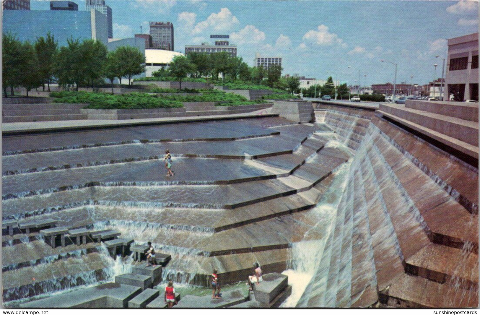 Texas Fort Worth Water Garden Near Convention Center 1980 - Fort Worth