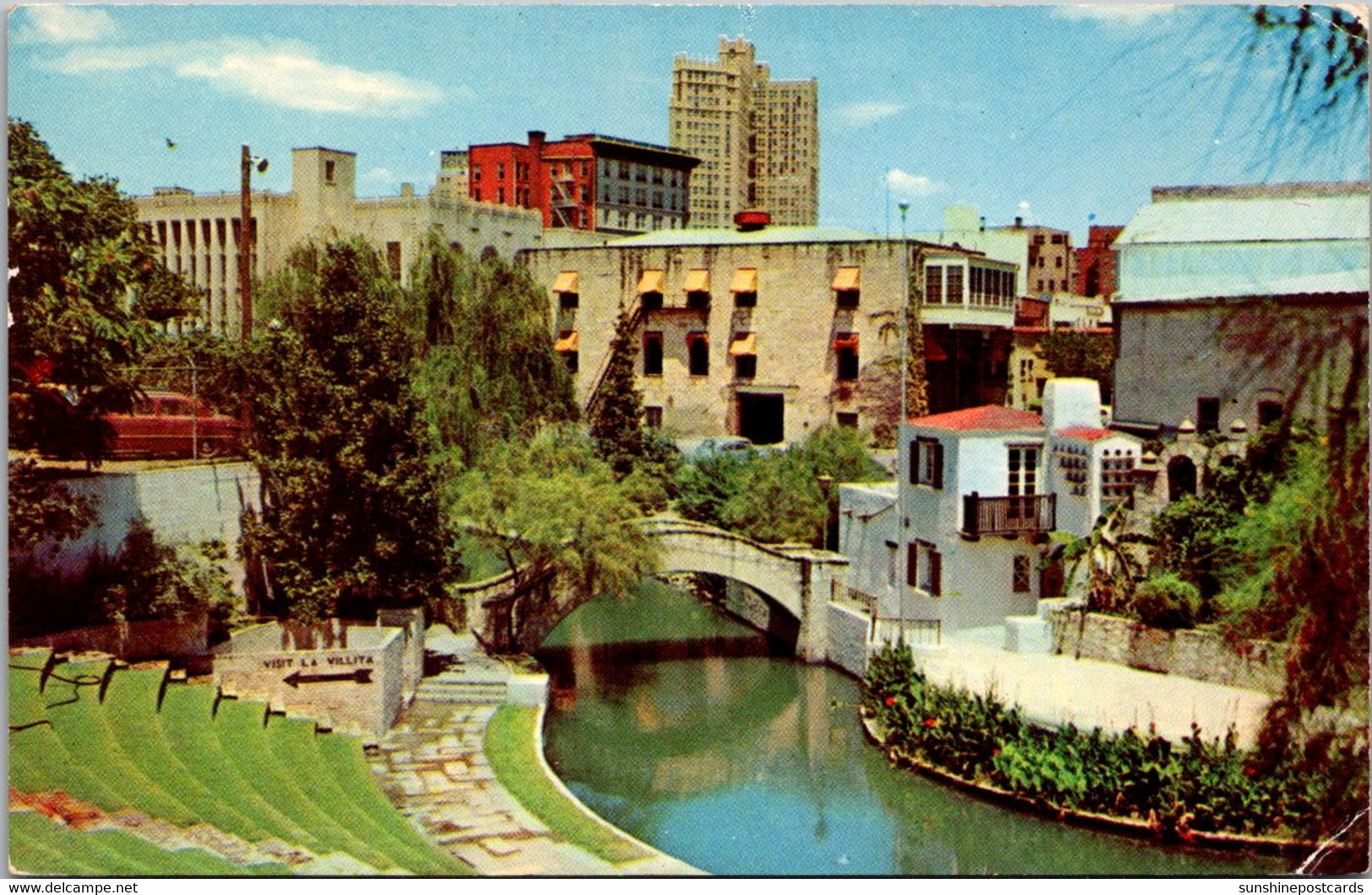 Texas San Antonio Arneson River Theatre On The Banks Of The San Antonio River 1961 - San Antonio