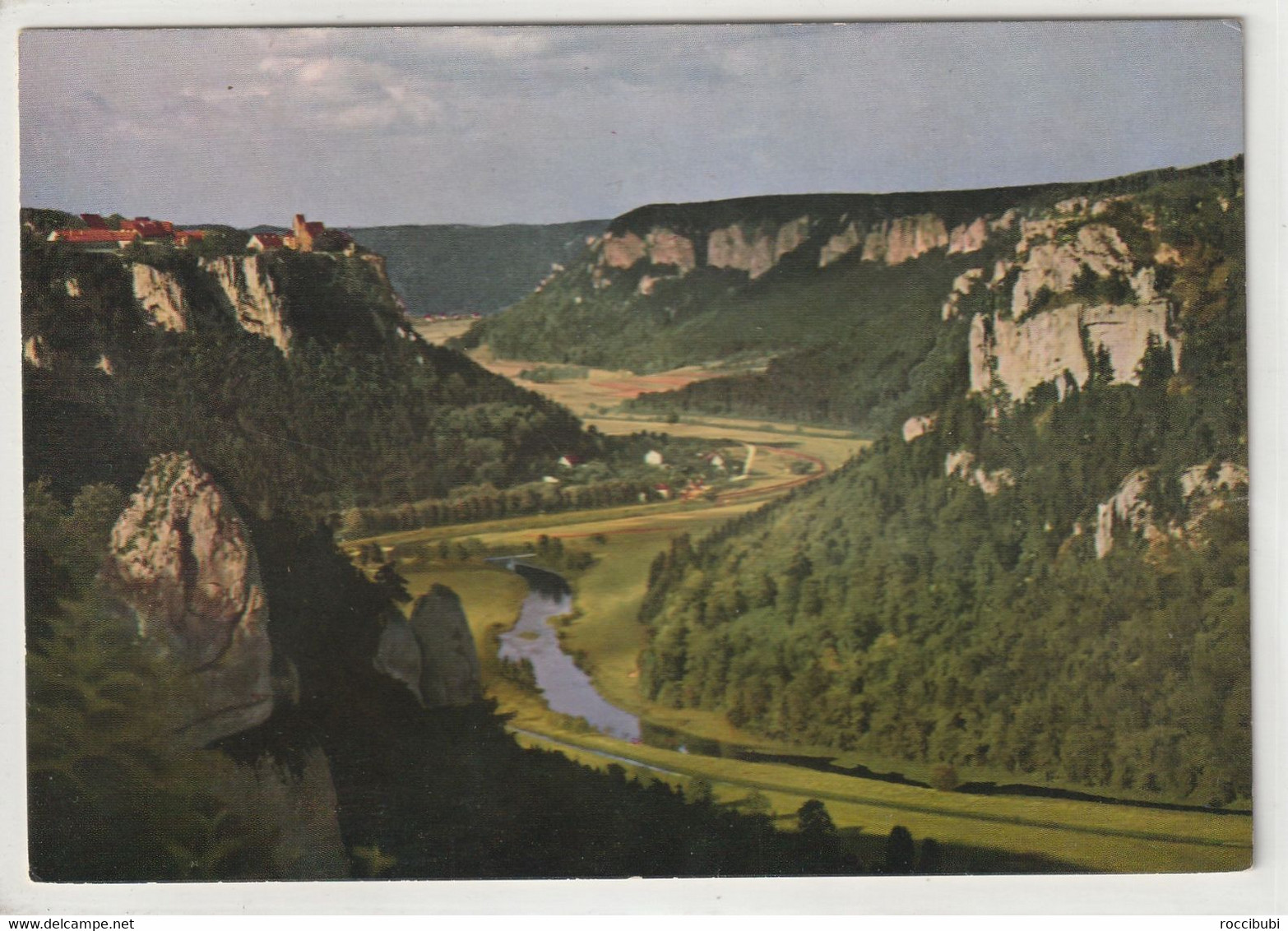 Donautal, Blick Vom Eichfelsen Auf Schloß Werenwag, Sigmaringen, Baden-Württemberg - Sigmaringen