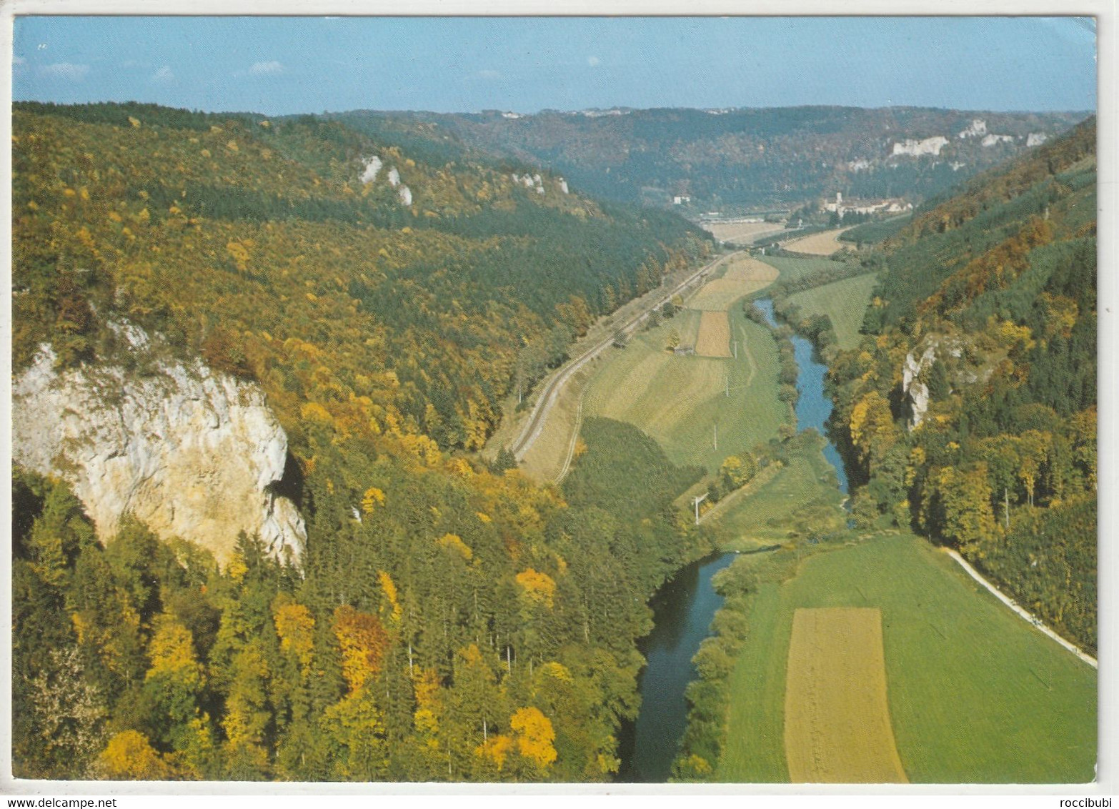 Donautal, Blick Vom Knopfmacherfelsen Auf Kloster Beuron, Sigmaringen, Baden-Württemberg - Sigmaringen