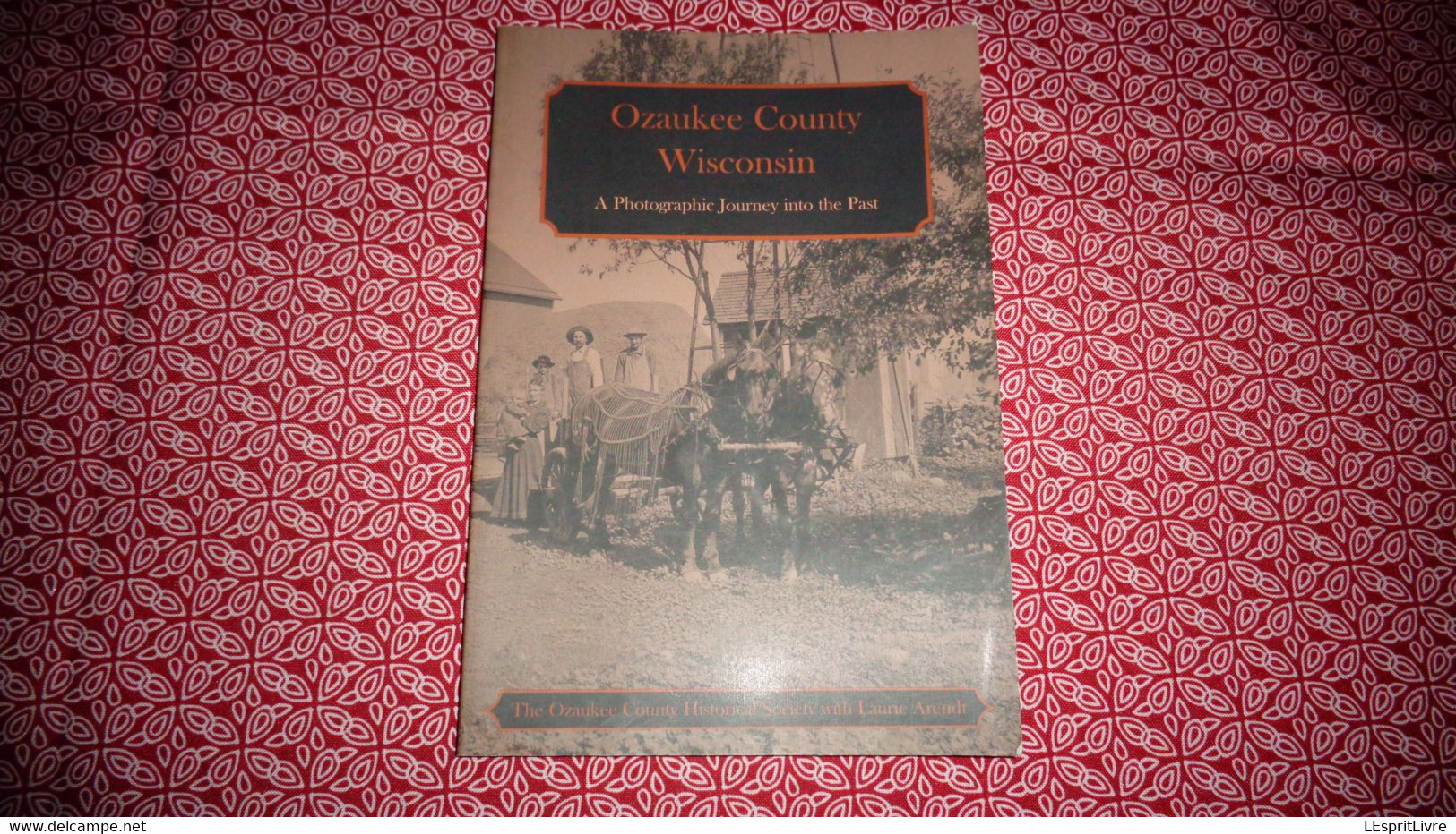 OZAUKEE COUNTY WISCONSIN Etats Unis European Immigrant Industry School Store Sport Farm Church Belgian Farmers - USA