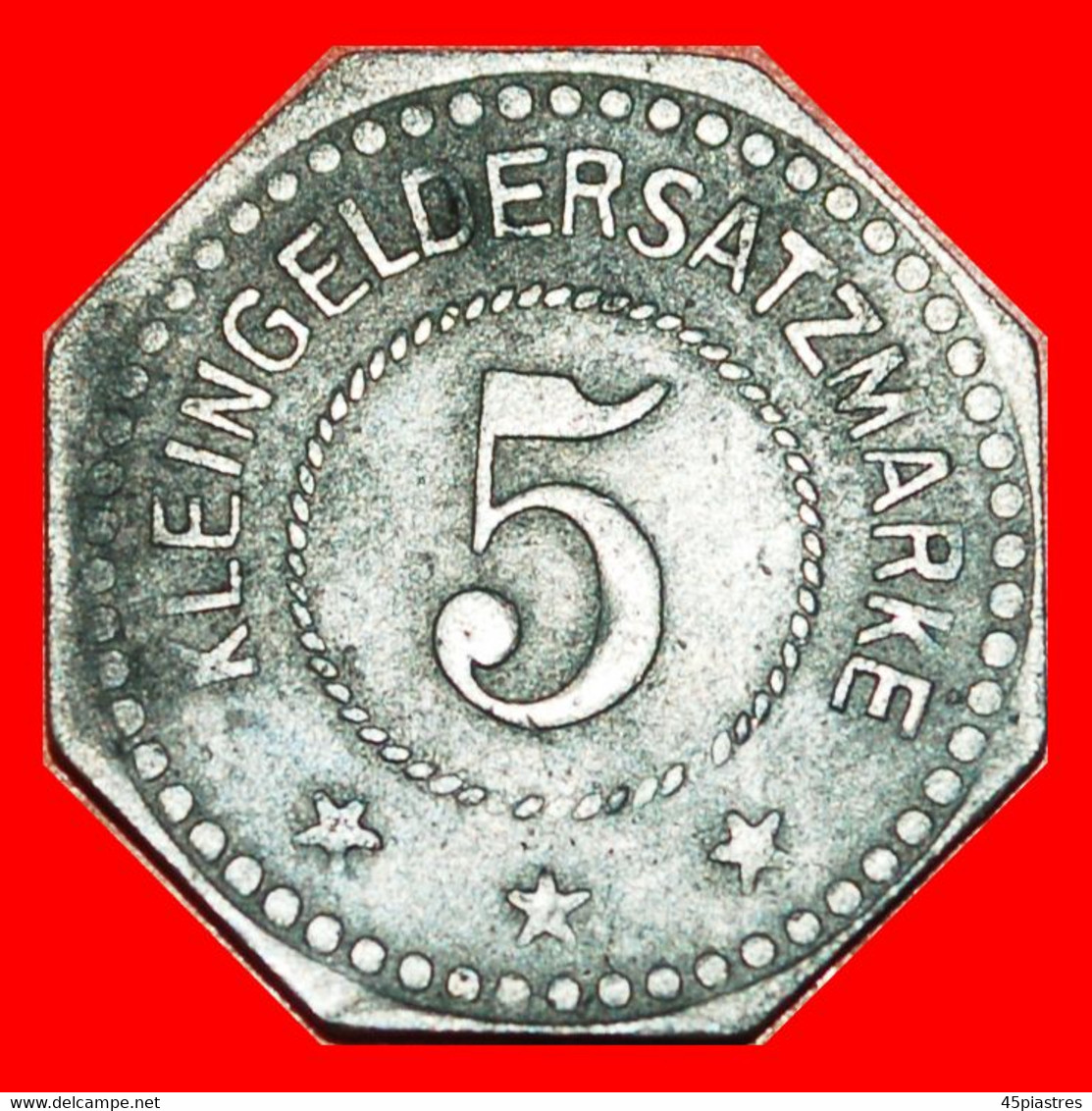 * STAR NUREMBERG: GERMANY LANDAU PFALZ ★ 5 PFENNIGS (1917) UNCOMMON!★LOW START ★ NO RESERVE! - Notgeld