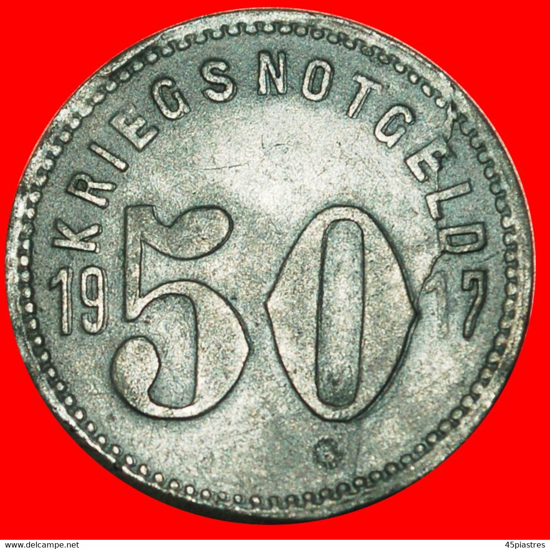 * STARS FRANKFURT: GERMANY SPEYER ★ 50 PFENNIGS 1917 UNCOMMON!★LOW START ★ NO RESERVE! - Monetary/Of Necessity