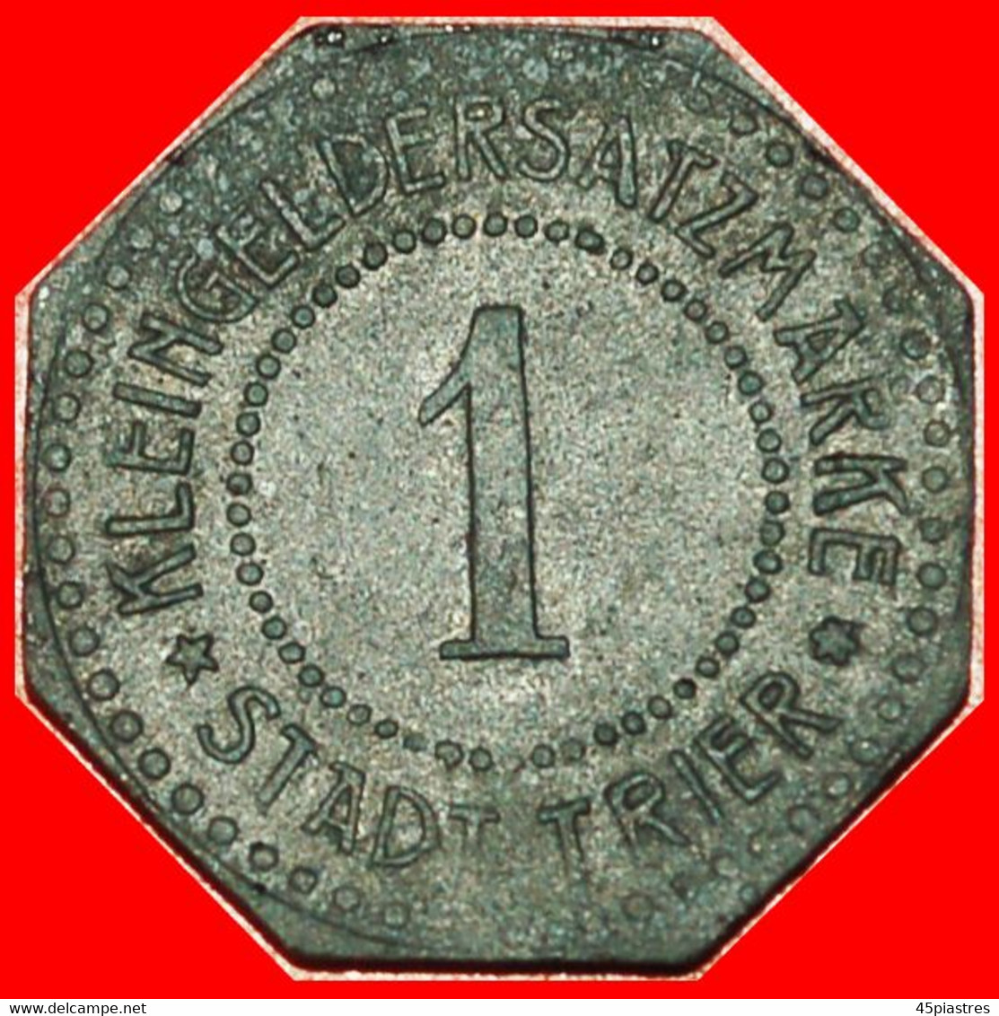 * STARS NUREMBERG: GERMANY TRIER ★ 1 PFENNIG (1917) UNCOMMON!★LOW START ★ NO RESERVE! - Monétaires/De Nécessité