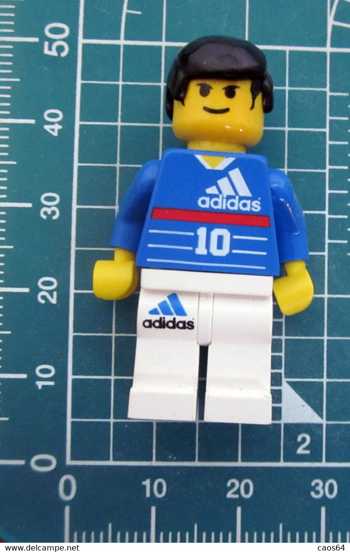 LEGO Zidane Calcio Adidas  Minifigures  ORIGINAL - Figurines