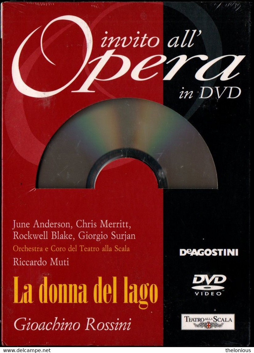 * Invito All'Opera In DVD N 26: Gioachino Rossini - La Donna Del Lago - Nuovo Sigillato - Concert En Muziek