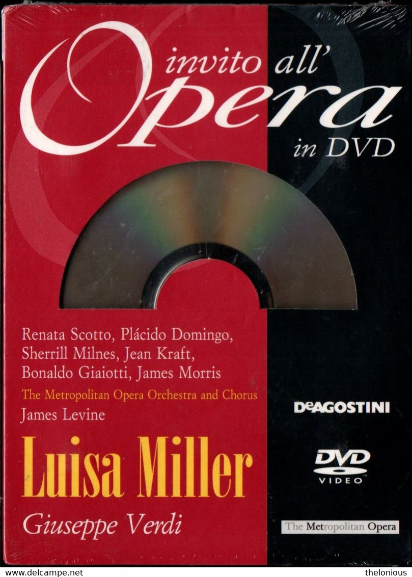 * Invito All'Opera In DVD N 29: Giuseppe Verdi - Luisa Miller - Nuovo Sigillato - Concert Et Musique