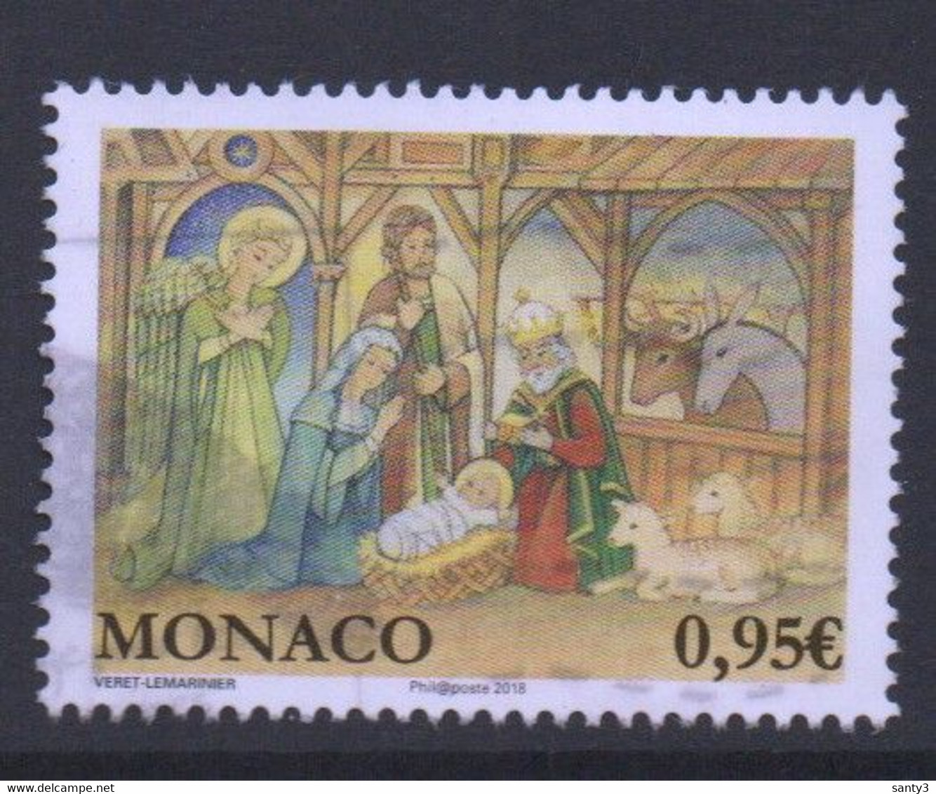 Monaco 2018 Yv 3163  Gestempeld - Used Stamps