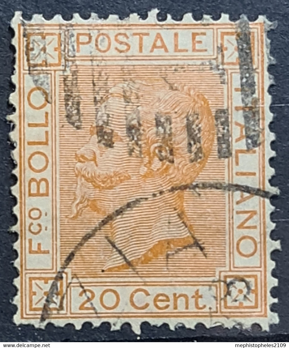 ITALY / ITALIA 1877 - Canceled - Sc# 36 - Usados
