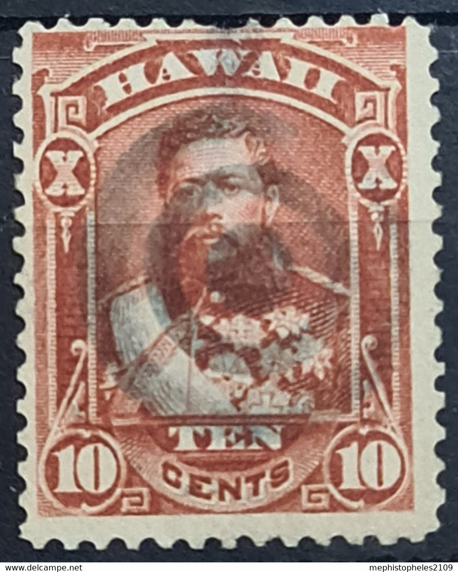 HAWAII 1883-86 - Canceled - Sc# 44 - Hawaii