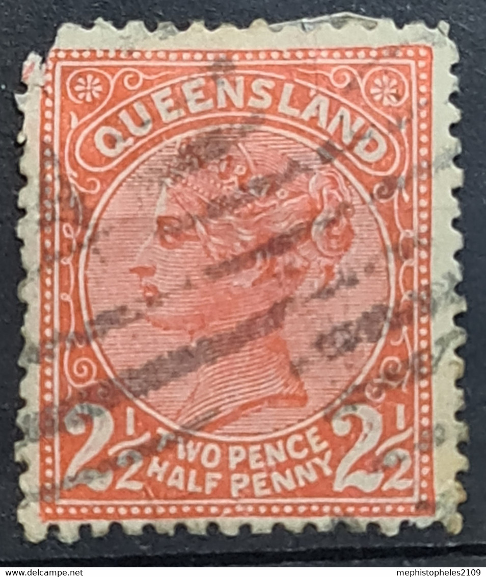 QUEENSLAND 1890 - Canceled - Sc# 92 - Gebruikt