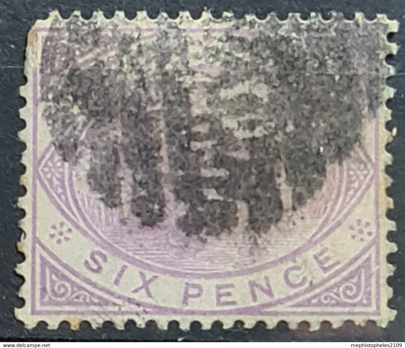 TASMANIA 1880 - Canceled - Sc# AR26 - Postal Fiscal Stamp 6d - Used Stamps