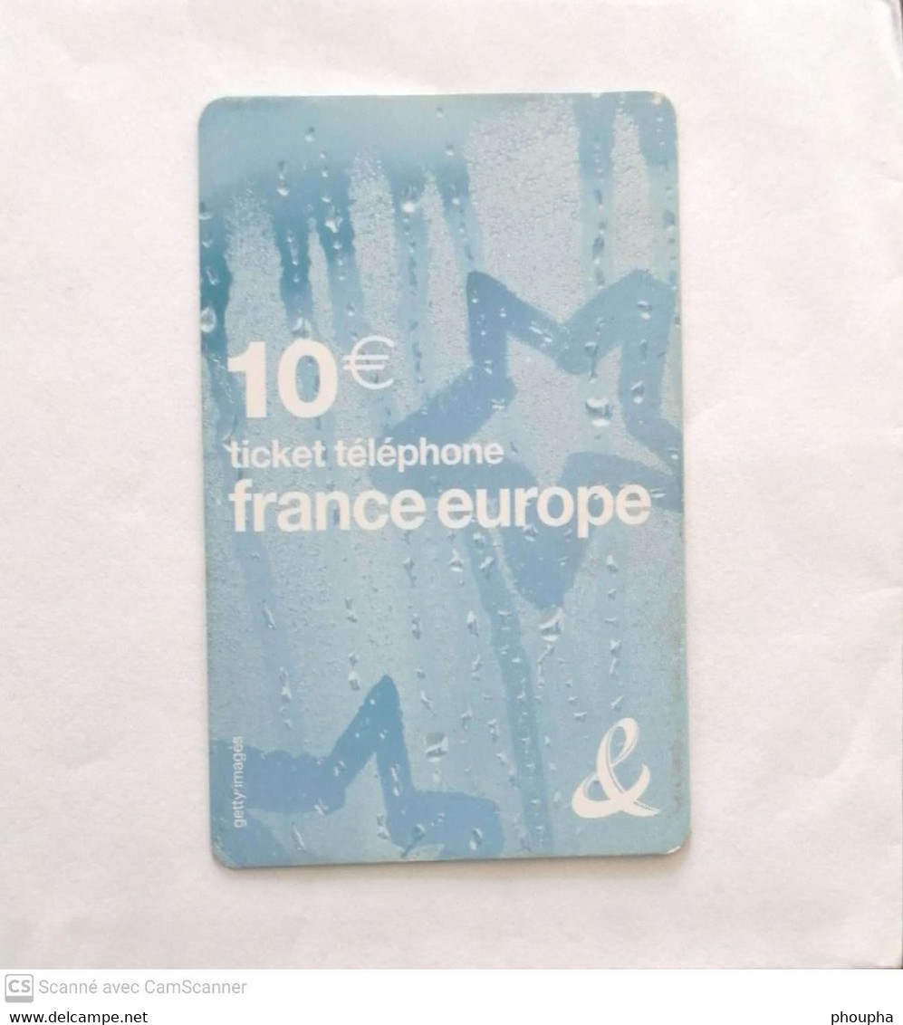 2 Tickets Téléphone France Télécom 2009 - FT Tickets