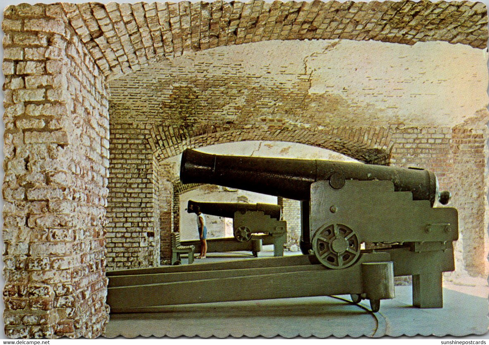 South Carolina Charleston Fort Sumter National Monument 42 Pounder Smoothbore Cannon - Charleston