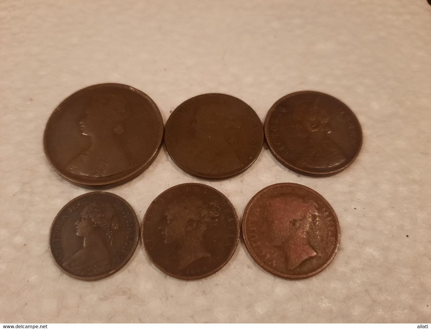 Lot De 6 Pièces De La Reine Victoria - Andere & Zonder Classificatie