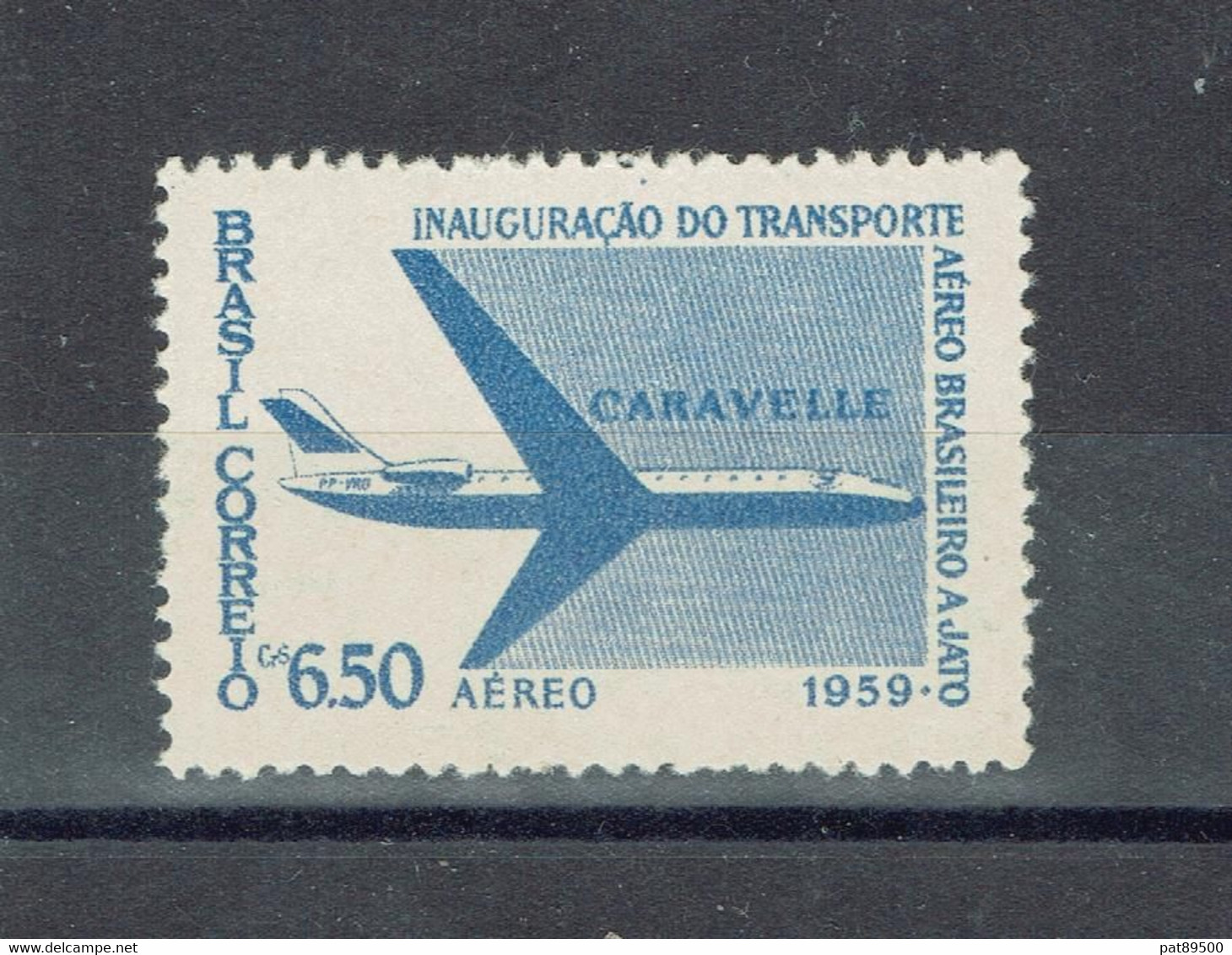 BRESIL  1959  / PA YT 78 Neuf** LA CARAVELLE - Oblitérés