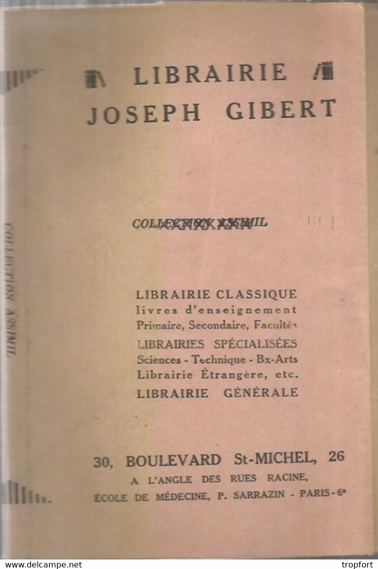 Protège-Cahiers  LIBRAIRIE JOSEPH GIBERT PARIS - L