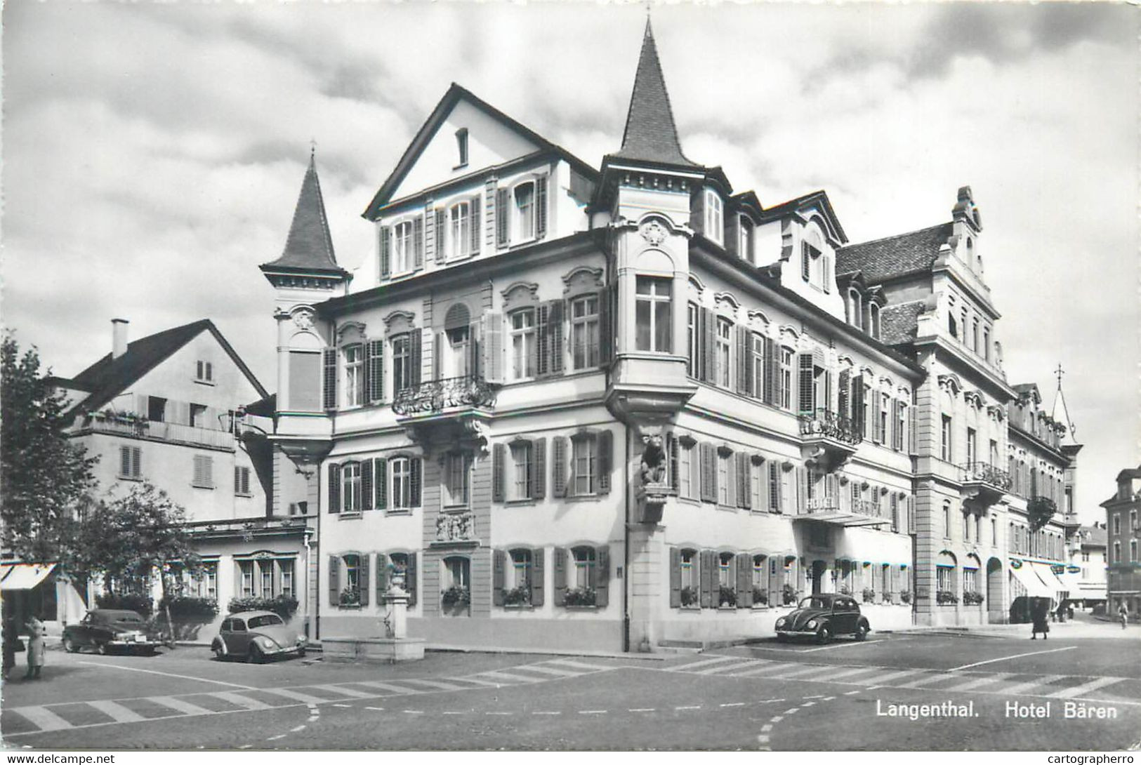 Switzerland Langenthal Hotel Baren 1959 - Langenthal