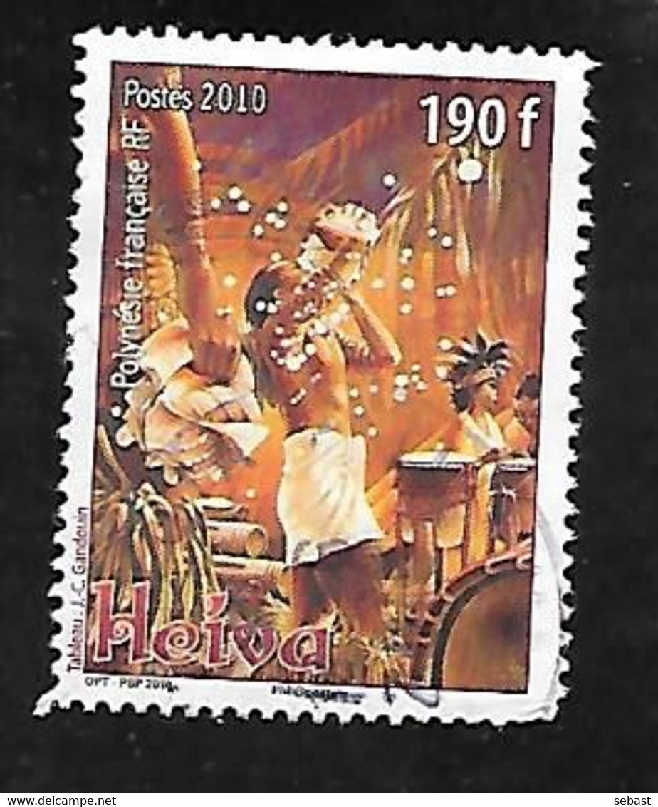 TIMBRE OBLITERE DE POLYNESIE DE 2010 N° YVERT 911 - Used Stamps
