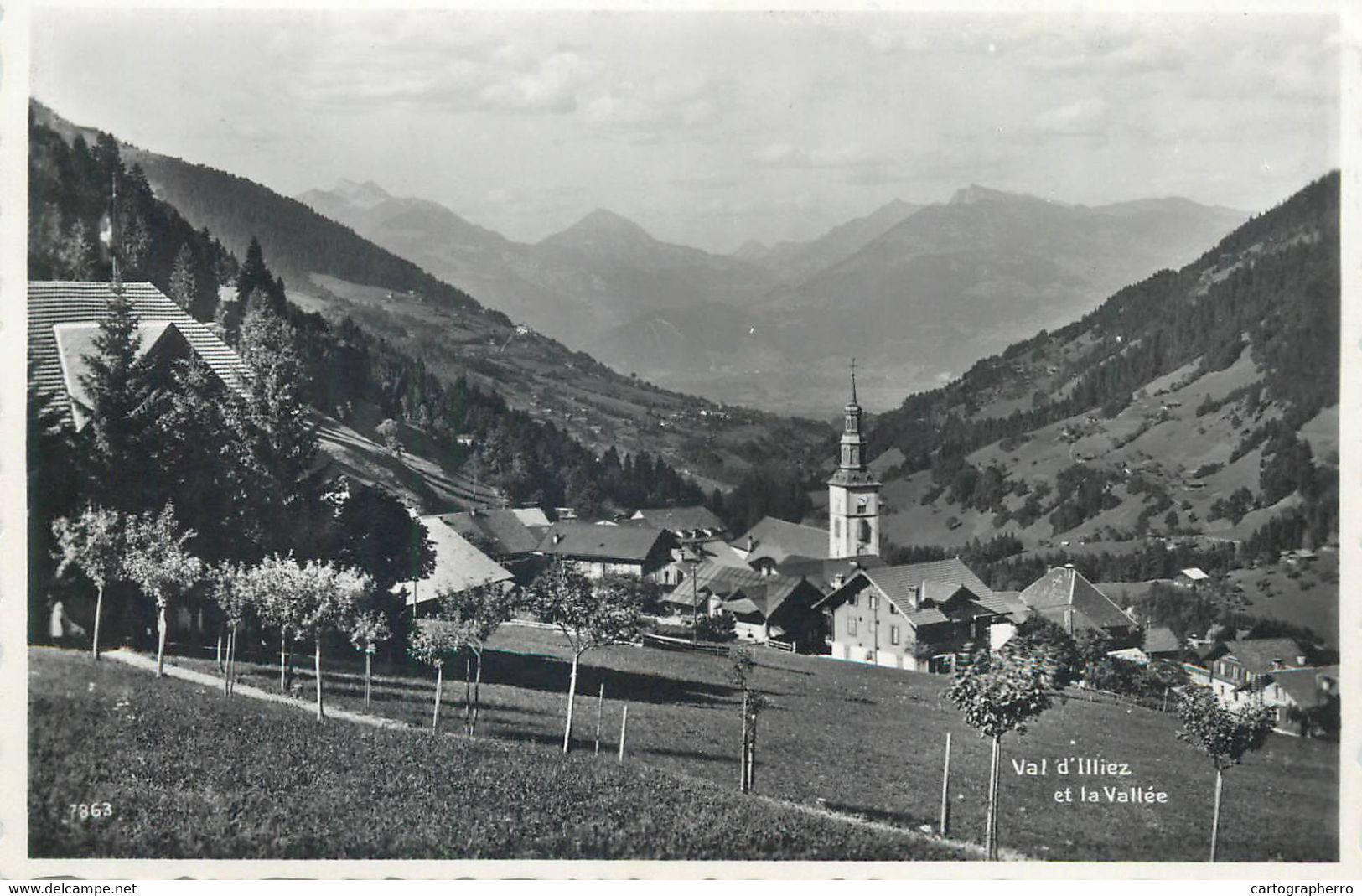 Switzerland Val D'Illiez Et La Vallee - Val-d'Illiez 