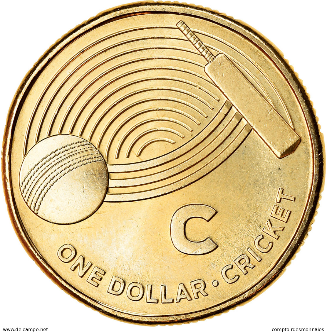Monnaie, Australie, Dollar, 2019, Chasse Aux Pièces  -  Lettre C, FDC - Dollar
