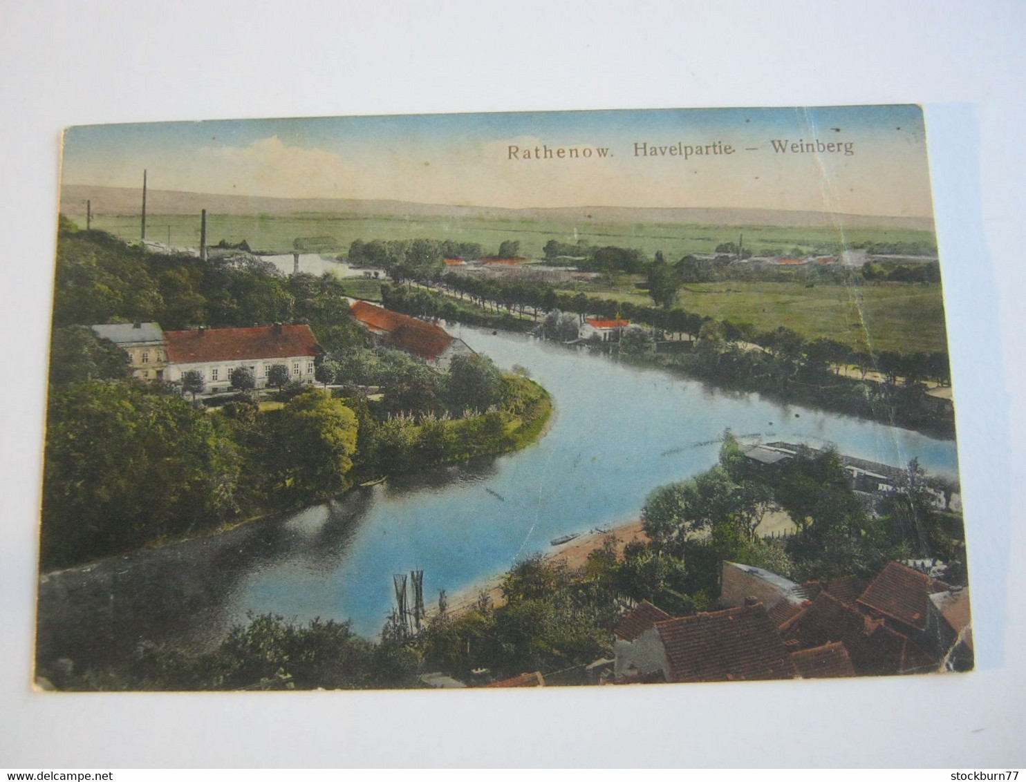 Rathenow ,  Schöne Karte  Um 1913 ,  Knickspur - Rathenow