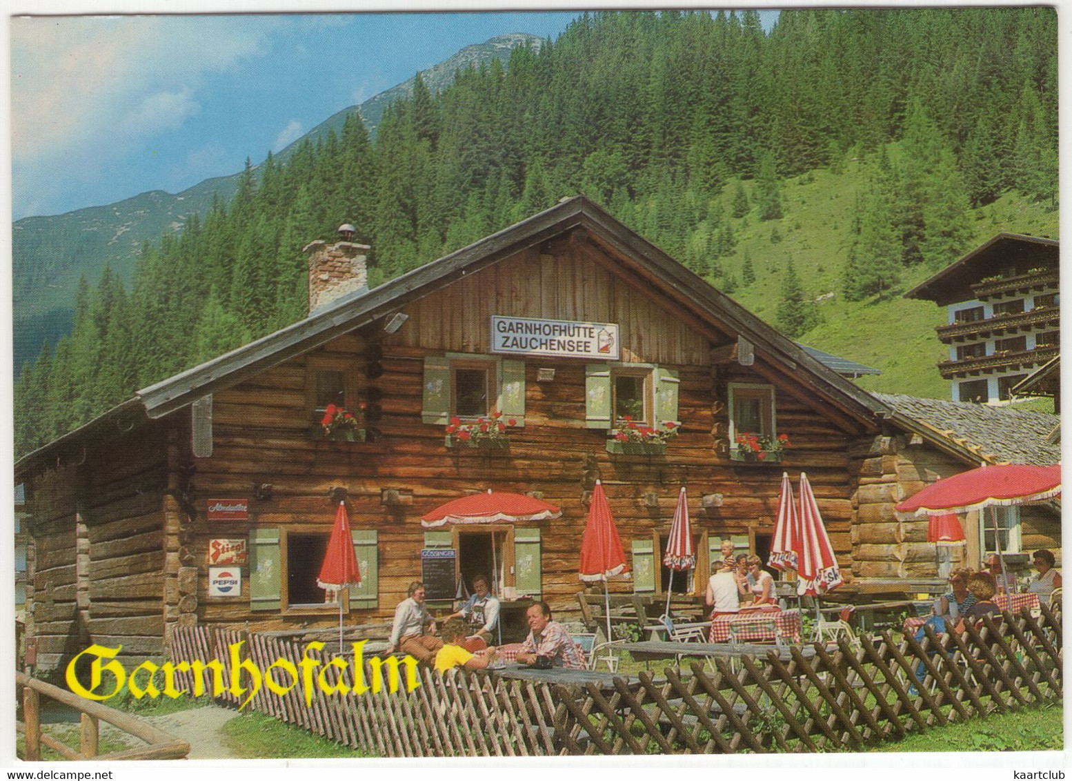 Altenmarkt / Zauchensee - 'Garnhofalm' - Garnhofhütte - (Land Salzburg, Österreich/Austria) - St. Johann Im Pongau